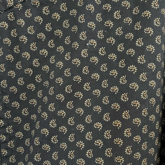 Ben Sherman Black Patterned Dress Shirt - Picture 4 of 4